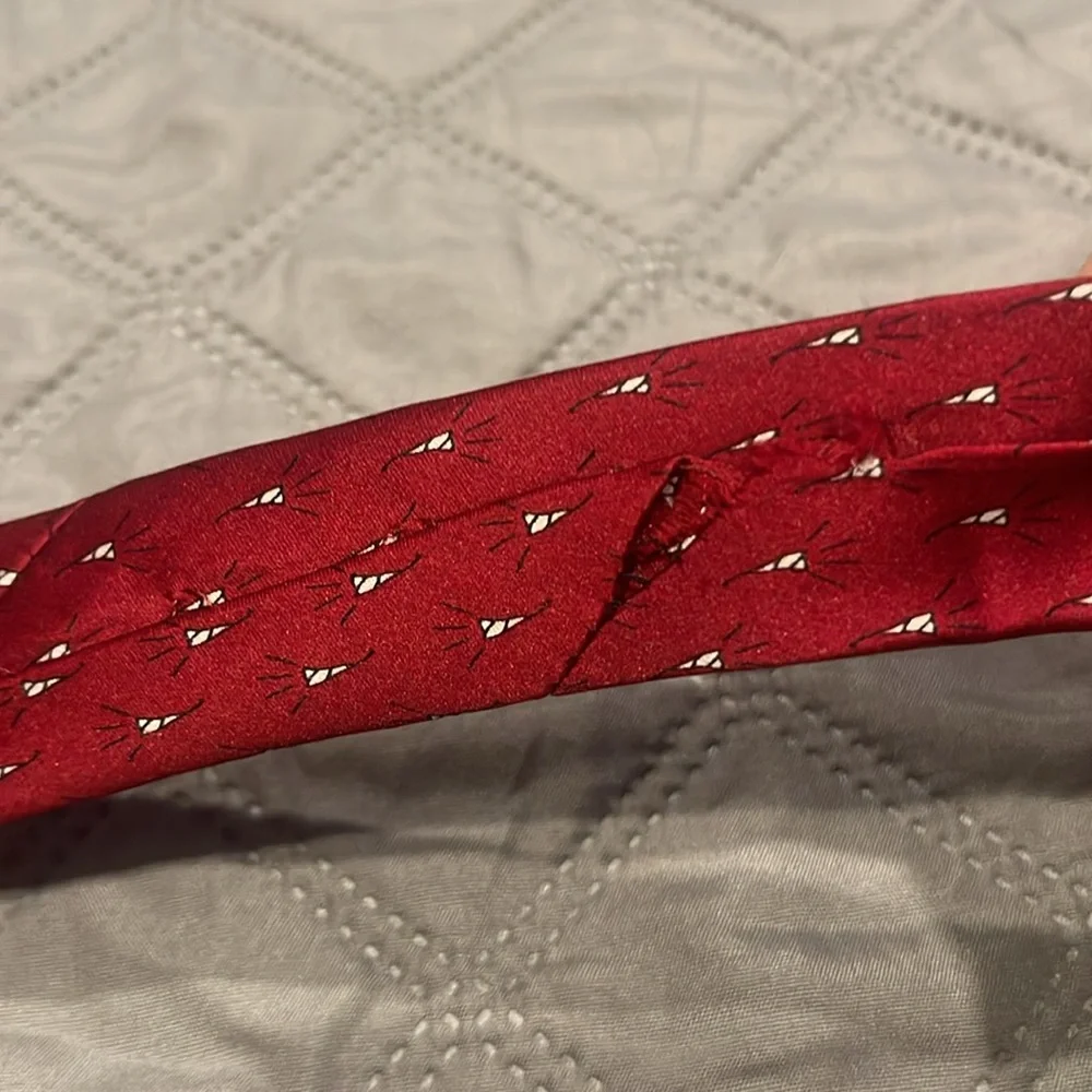 J GARCIA MEN'S TIE RHINO & PUPPY COLLECTION - Picture 6 of 9